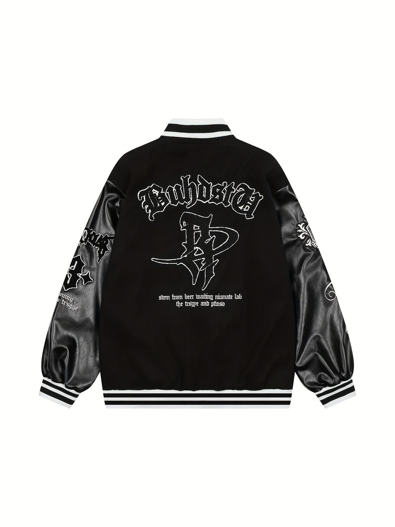 Shadow Crest Varsity Jacket