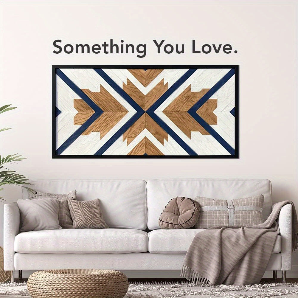 Geometric Wood Wall Art