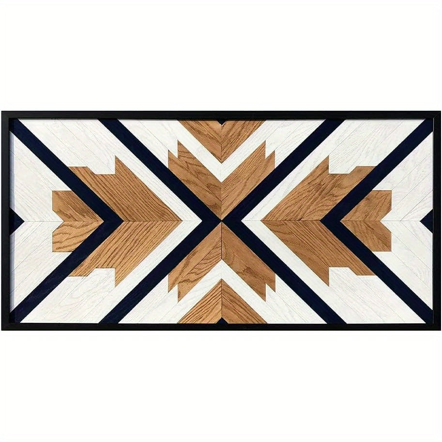 Geometric Wood Wall Art