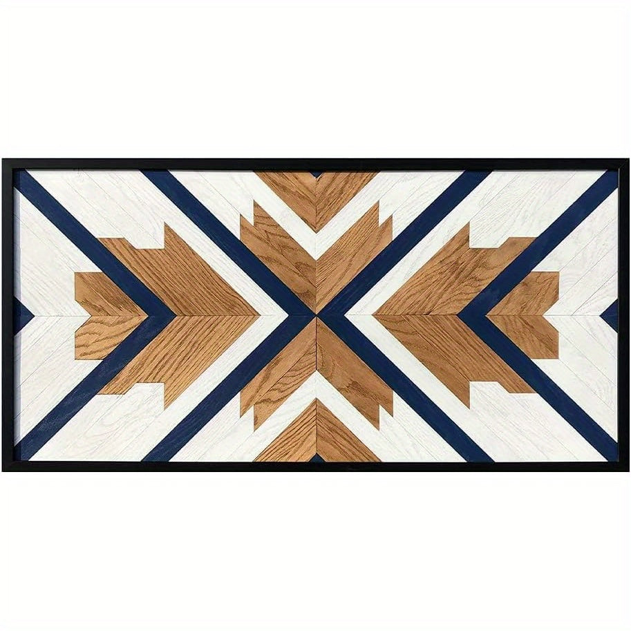 Geometric Wood Wall Art