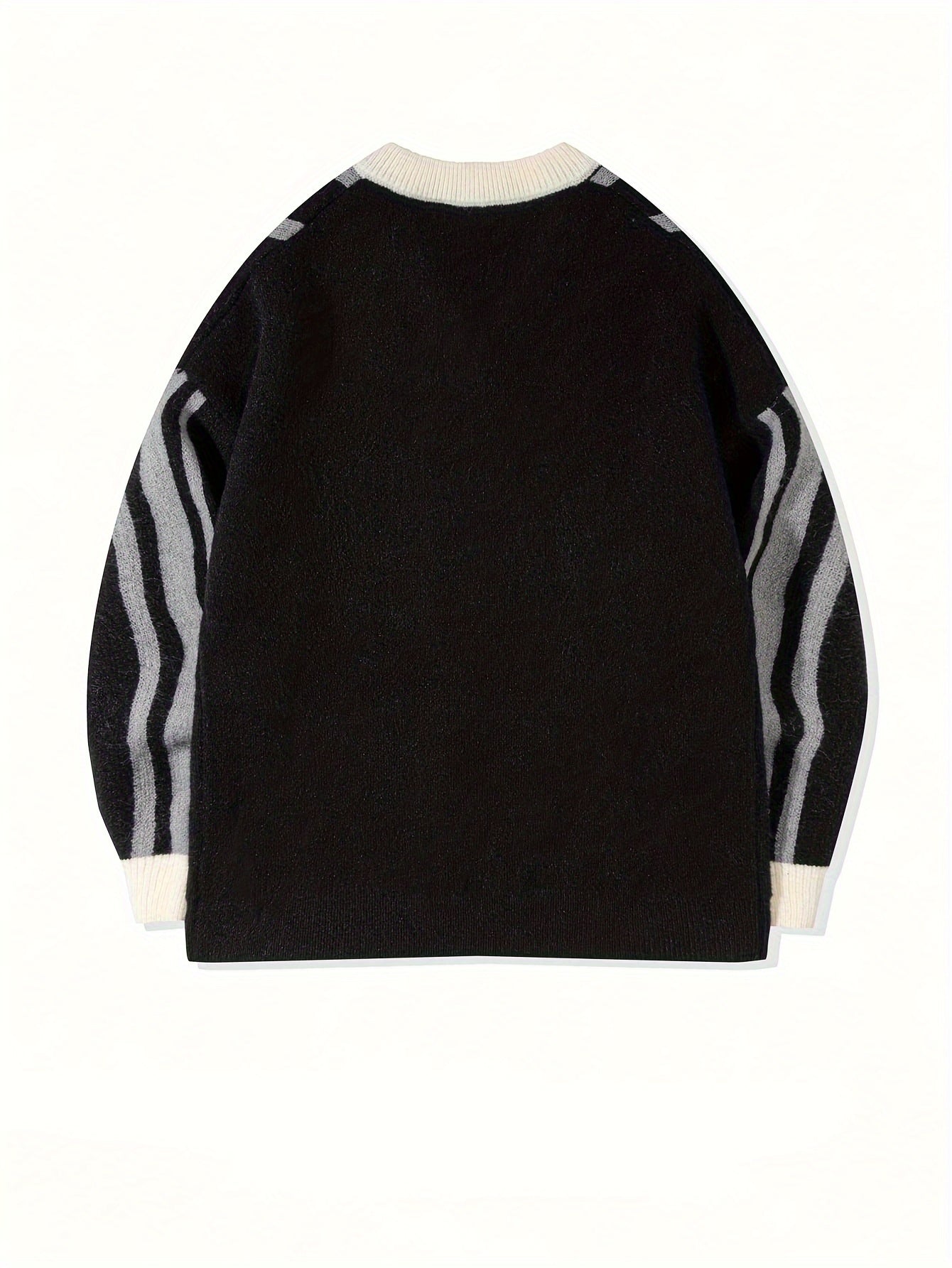 Varsity Stripe Knit Sweater