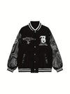 Shadow Crest Varsity Jacket