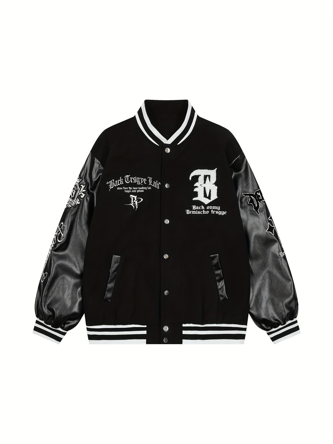 Shadow Crest Varsity Jacket