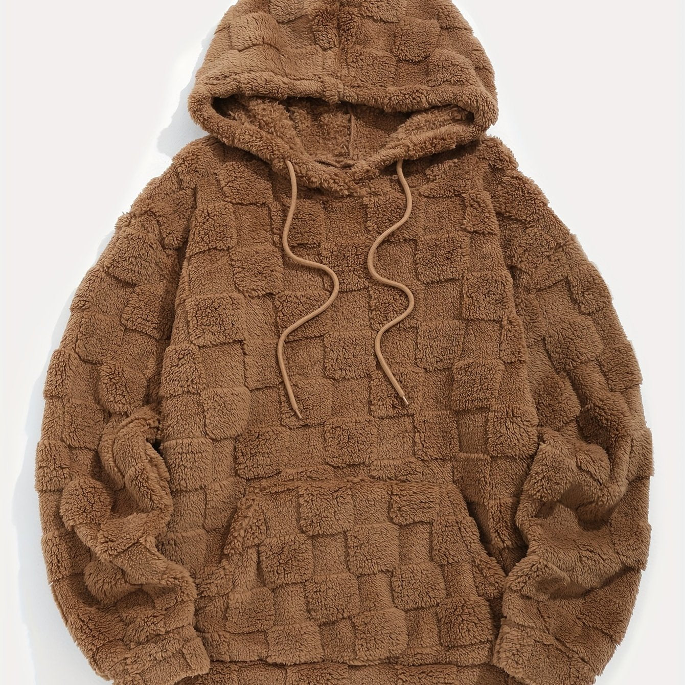 Plush Grid Hoodie